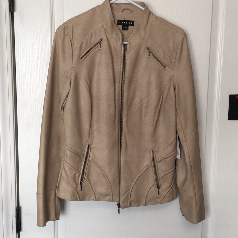 TRIBAL leather jacket
